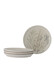 Zestaw 4 talerzy BEA PLATE - naturalny
