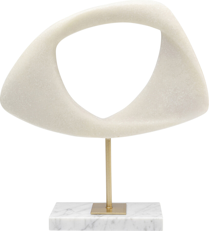 Figurka dekoracyjna SOFT SHAPE 31x33 - beżowy