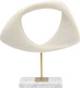 Figurka dekoracyjna SOFT SHAPE 31x33 - beżowy