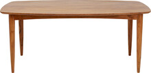 Stół drewniany DENVER 180x90 - brązowy
