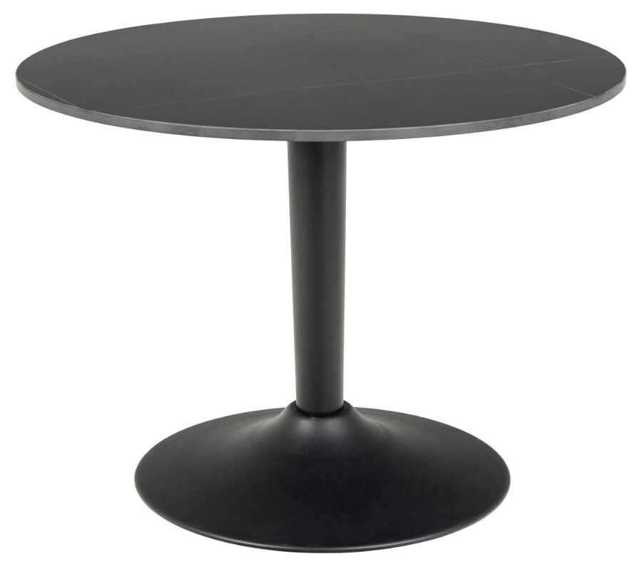 Stolik okrągły MALTA 60 cm - czarny