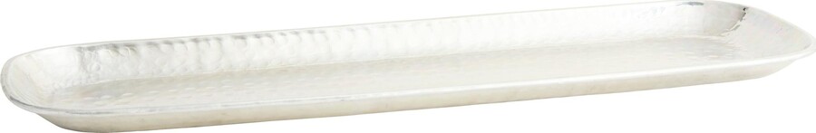 Taca RECTANGULAR 61x18 cm - srebrny