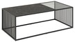 Stolik kawowy STRINGTON 120x60 - czarny