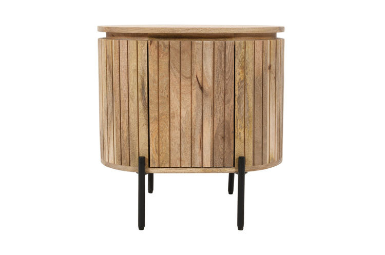 Szafka nocna drewniana HS-10L-MN lewa - mango naturalne