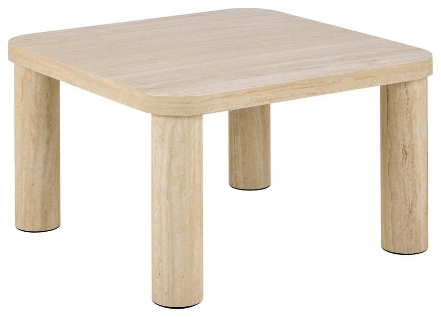 Stolik kawowy SOLANO 60x60 - trawertyn