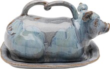 Maselniczka MINA - niebieski maselniczka_mina_22cm_9168658993.jpg