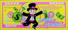 Obraz GRAFFITI MONEY 160x70