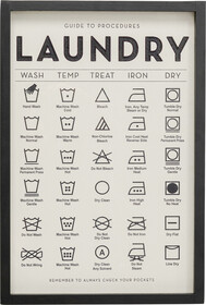 Obraz LAUNDRY 41x61