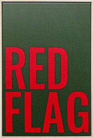 Obraz RED FLAG 40x60