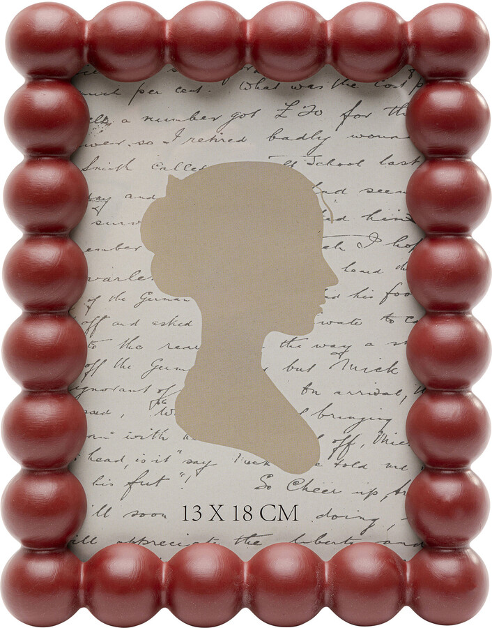 Picture Frame Balls Red 13x18cm