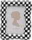 Ramka na zdjęcia CHECKER 13x18 - czarno-biały