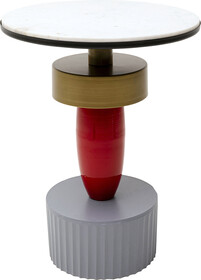 Side Table Memphis Stone Ř40cm