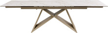 Extension Table Nelly Greige 180(40+40)x90cm