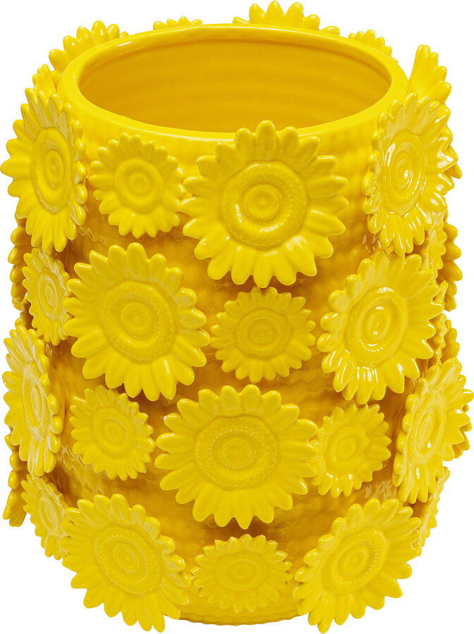 Wazon SUNFLOWERS 30 cm - żółty