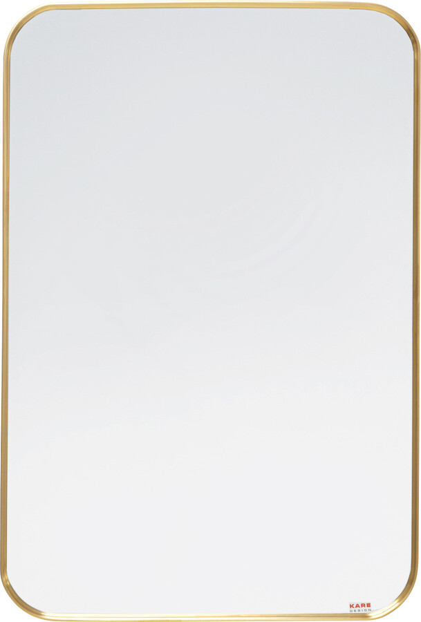 Lustro ścienne SIMPLY BRASS 60x90 - brązowy