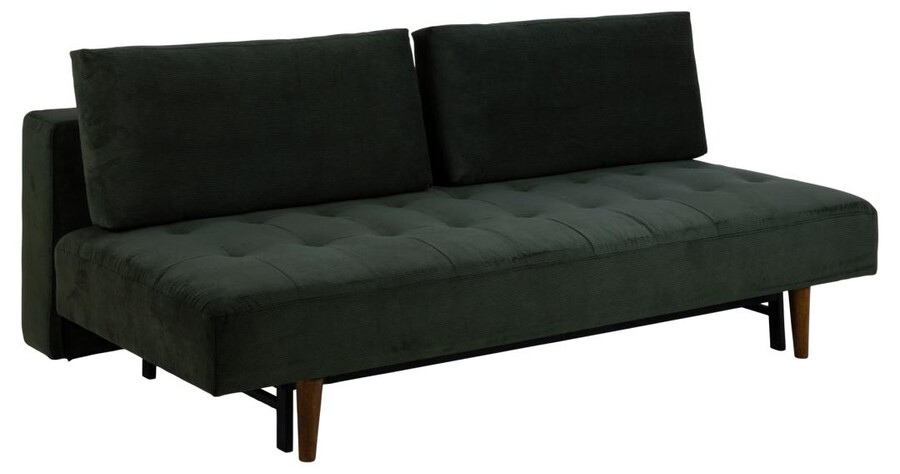 Sofa rozkładana BLAIN - ciemny zielony