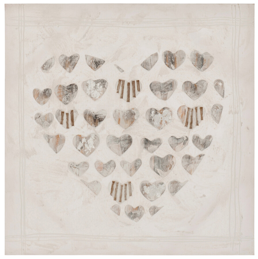 Obraz na płótnie HEART 80x80