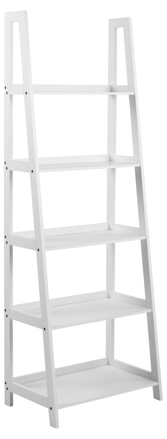 Regał drabinkowy WALLY 180 cm - biały