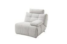 Sofa modułowa BELVIANO element prawy - jasny szary