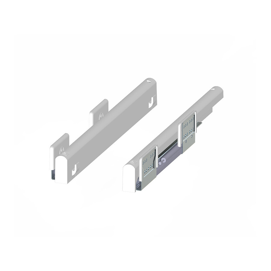 System jezdny do garderoby Linia Variant Multi L-480 - biały mat