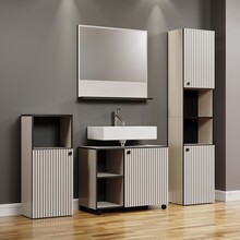 Zestaw mebli do łazienki PURE BLISS 901 - kaszmir