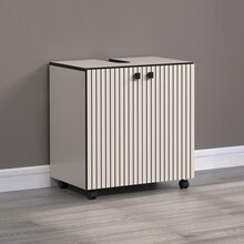 Szafka pod umywalkę 2-drzwiowa PURE BLISS - kaszmir