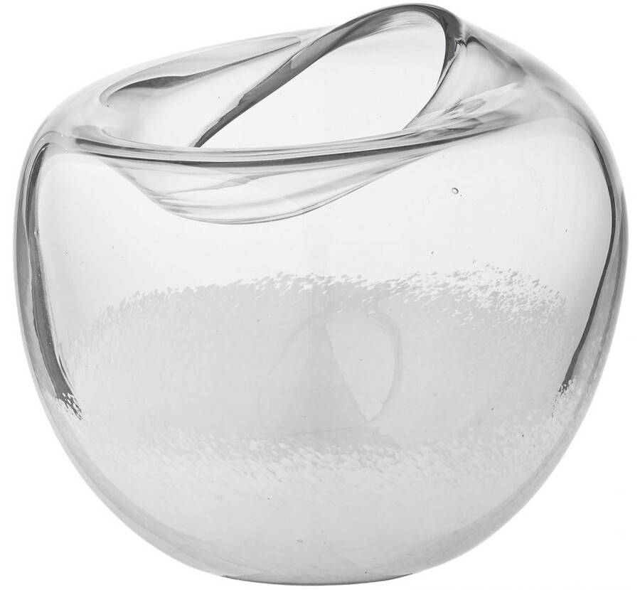 Wazon transparentny Ø19x17 cm