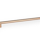 Wymiary: - długość: 353 mm - głębokość: 37,1 mm - wysokość: 16,5 mm - rozstaw otworów: 320 mm Materiał: aluminium szczotkowane Kolor: mosiądz cava...