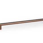Wymiary: - długość: 353 mm - głębokość: 37,1 mm - wysokość: 16,5 mm - rozstaw otworów: 320 mm Materiał: aluminium szczotkowane Kolor: brąz...