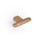Wymiary: - długość: 55 mm - głębokość: 37 mm - wysokość: 10 mm Materiał: aluminium szczotkowane Kolor: mosiądz cava szczotkowany