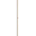Wymiary: - długość: 1066 mm - głębokość: 37 mm - wysokość: 10 mm - rozstaw otworów: 2 x 528 mm Materiał: aluminium szczotkowane Kolor: mosiądz...