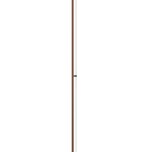 Wymiary: - długość: 1066 mm - głębokość: 37 mm - wysokość: 10 mm - rozstaw otworów: 2 x 528 mm Materiał: aluminium szczotkowane Kolor: brąz...