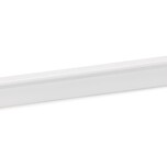 Uchwyt ANGLE 0077 - biały mat / rozstaw 128 mm   Wymiary: - długość: 200 mm - rozstaw otworów: 128 mm   Materiał: aluminium   Kolor pokrycia: biały...