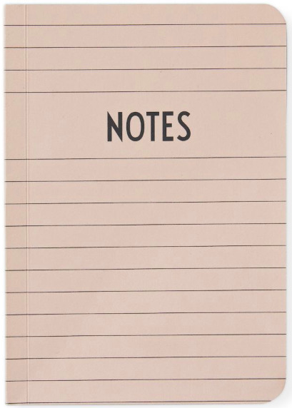 Notes różowy 15x11 cm