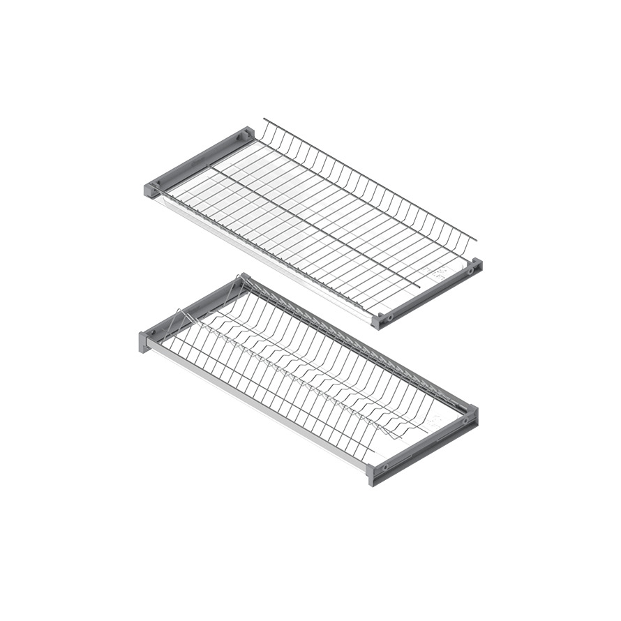 Ociekarka VARIANT 3 70 cm - ocynk biały REJS