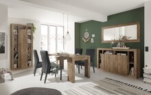 Stół rozkładany RIMINI 137/185x90 - dąb mercure