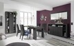 Stół rozkładany RIMINI 137/185x90 - czarny