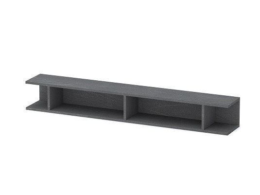 Półka ścienna TRAY - ołowiany