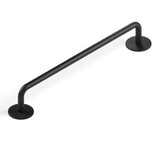 Uchwyt MILANO - czarny mat / rozstaw 160 mm   Wymiary: - szerokość: 185 mm - głębokość: 25 mm - wysokość: 29 mm - rozstaw otworów: 160 mm   ...