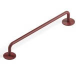 Uchwyt MILANO - czerwień wulkaniczna / rozstaw 160 mm   Wymiary: - szerokość: 185 mm - głębokość: 25 mm - wysokość: 29 mm - rozstaw otworów: 160 mm...