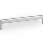 Uchwyt podłużny BEAM 0673/160 - nikiel szczotkowany Wymiary: - długość: 168 mm - szerokość: 8 mm - wysokość: 39 mm - rozstaw otworów: 160 mm...
