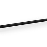 Uchwyt podłużny BEAM 0673/320 - czarny mat Wymiary: - długość: 328 mm - szerokość: 8 mm - wysokość: 39 mm - rozstaw otworów: 320 mm Materiał: zamak...