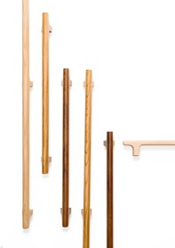 Uchwyty Uchwyt HINOKI WOOD BIG 0682/416 surowy szczotkowany Viefe - Viefe