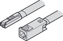 Oświetlenie LED Przewód przedłużający Häfele Loox5, do opraw Häfele Loox5, 12 V, 2-żyłowy (monochromatyczny) - Häfele