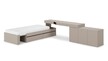 Zestaw mebli młodzieżowych WOOW SET-01P - clay grey