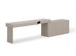 Zestaw biurko + komoda WOOW SET-04L - clay grey