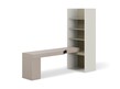 Zestaw mebli młodzieżowych WOOW SET-09L - clay grey