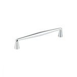 Wymiary: - długość: 141 mm - rozstaw otworów: 128 mm Materiał: znal Kolor pokrycia: chrom