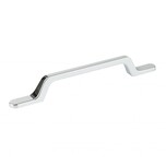 Wymiary: - długość: 226 mm - rozstaw otworów: 160 mm Materiał: znal Kolor pokrycia: chrom