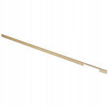 Wymiary: - długość: 1200 mm - rozstaw otworów: 224 mm Materiał: aluminium Kolor pokrycia: złoto szczotkowane